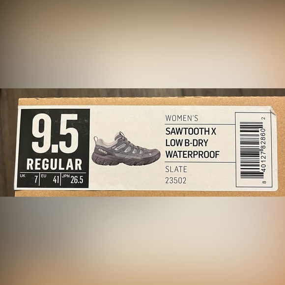 New sawtooth x low b-dry waterproof oboz shoes - Picture 2 of 5